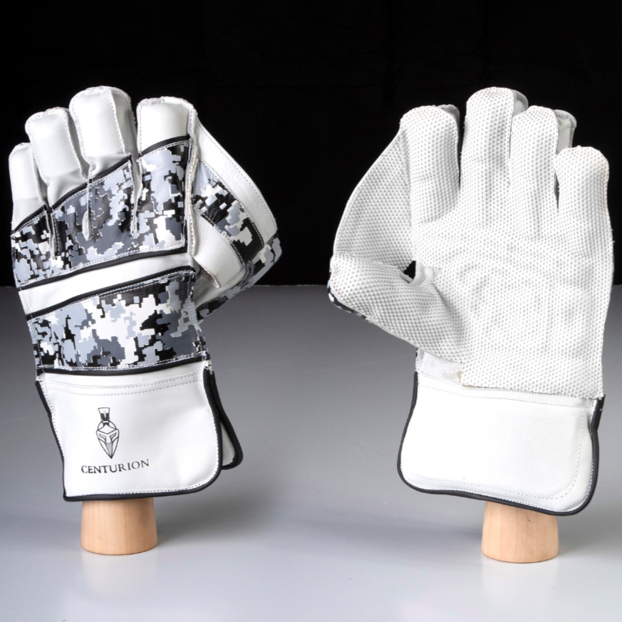 Centurion Camo White Wicket Keeping Gloves Centurion Cricket Co.